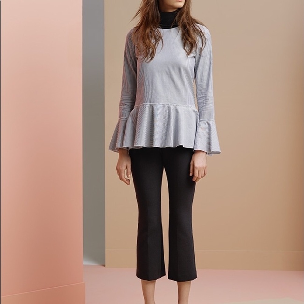 Theory Striped Blouse